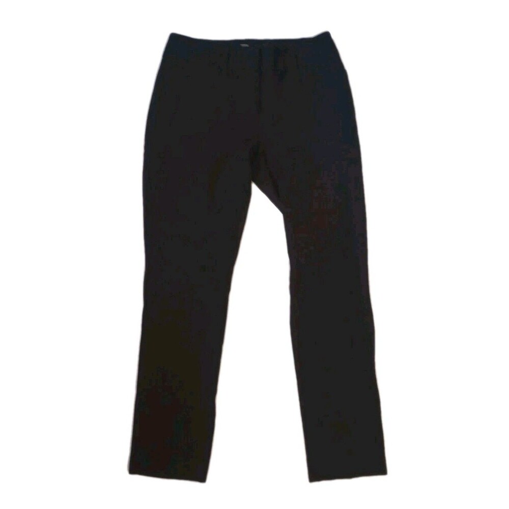 Loft Outlet Curvy Skinny Ankle Black Dress Pants sz 2 Womens